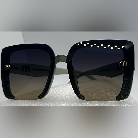Oversized Square Sunglasses, Gradient Lens, UV Protection, M\